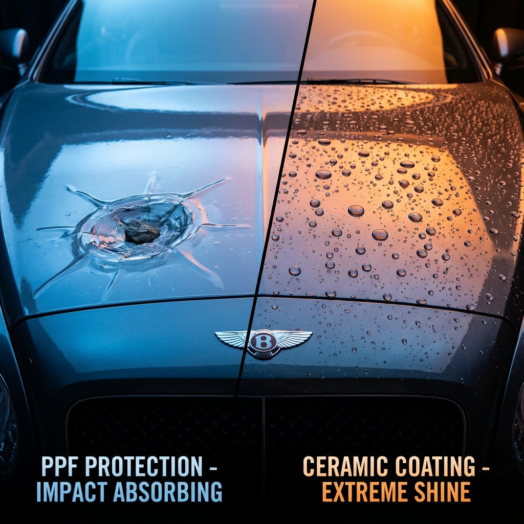 Ceramic Coating vs PPF