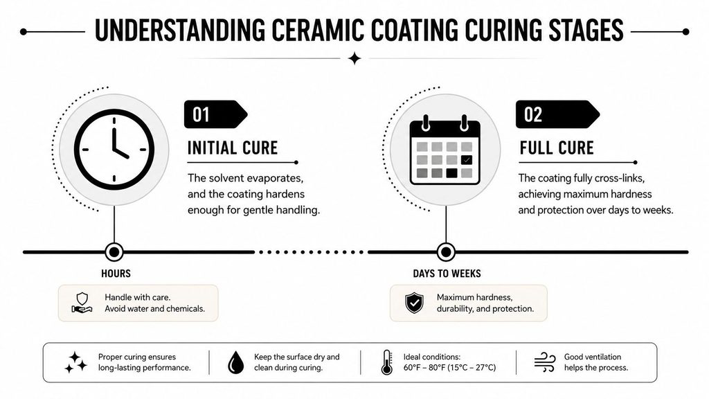 ceramic coating curing time