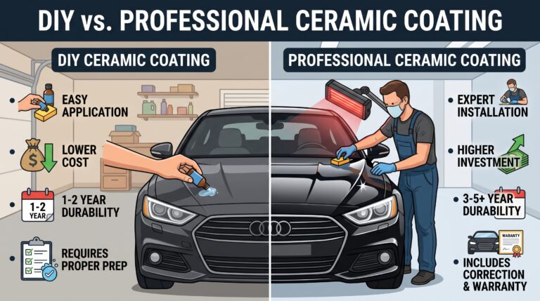 diy vs professional ceramic coating