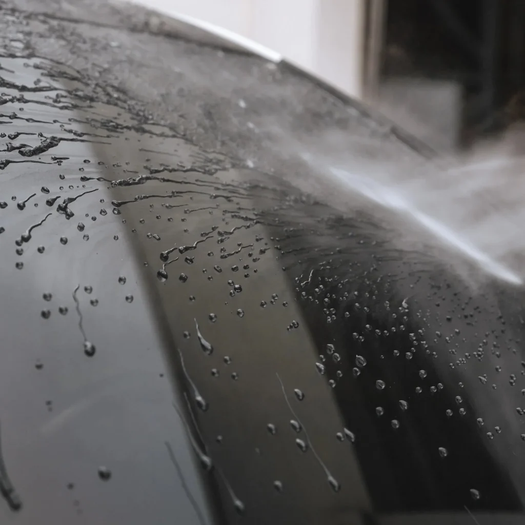 ceramic coating on windshield
