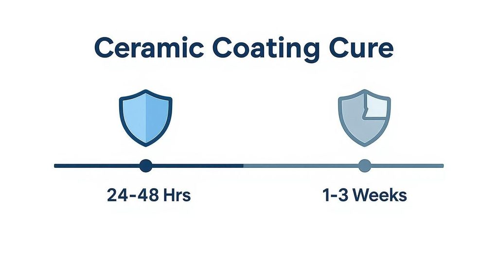 ceramic coating curing time
