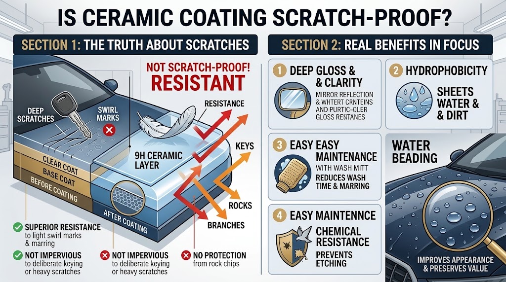Is Ceramic Coating Scratch-Proof