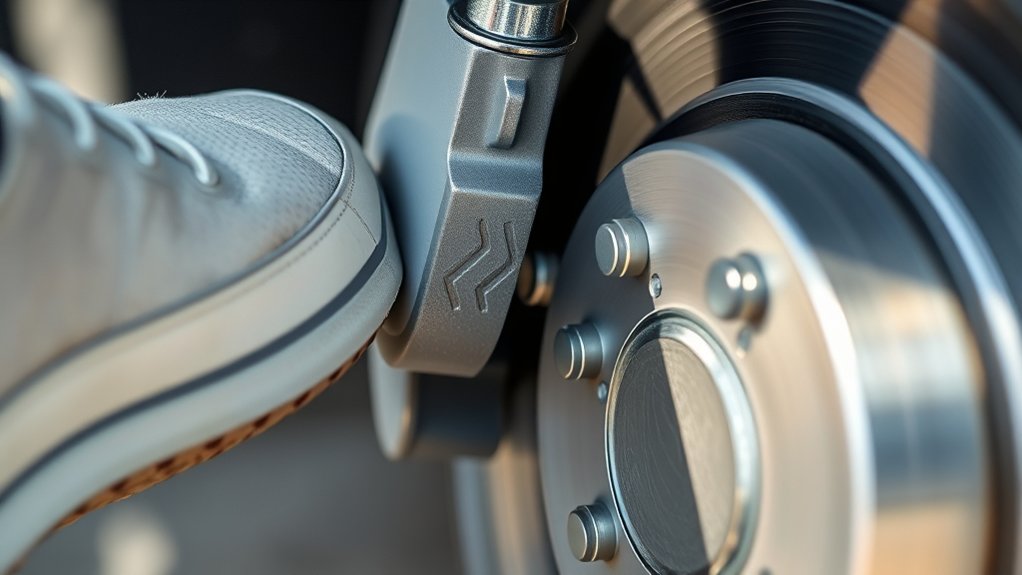 How Does a Ceramic Brake Pad Work Step by Step 6 applying force activates brakes