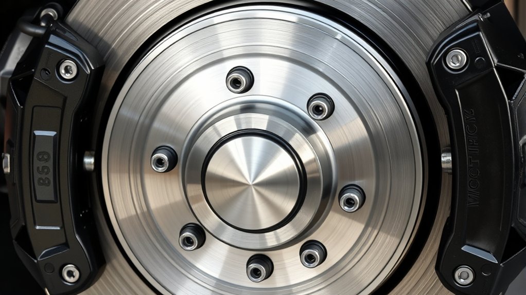 How Does a Brake Rotor Work Step-by-Step 6 caliper squeezes pads against rotor
