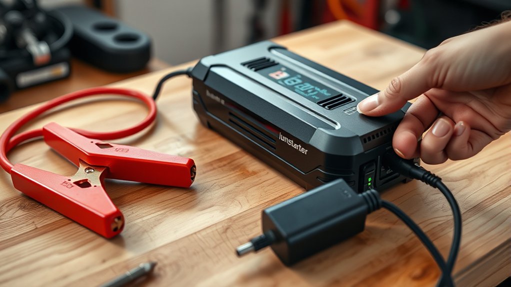 How Does a Jump Starter Work Step-by-Step 7 charge before emergency use