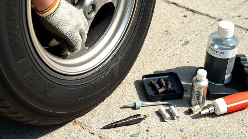 How Does a Tire Repair Kit Work Step by Step 5 check tire damage suitability