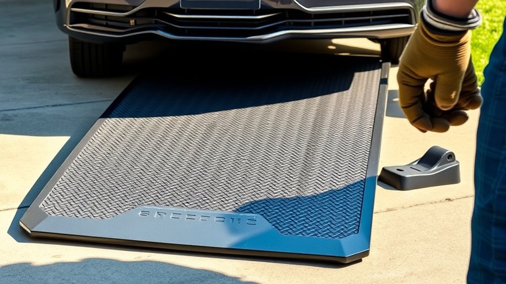 How Does a Car Ramp Work Step by Step 5 choose appropriate secure ramps