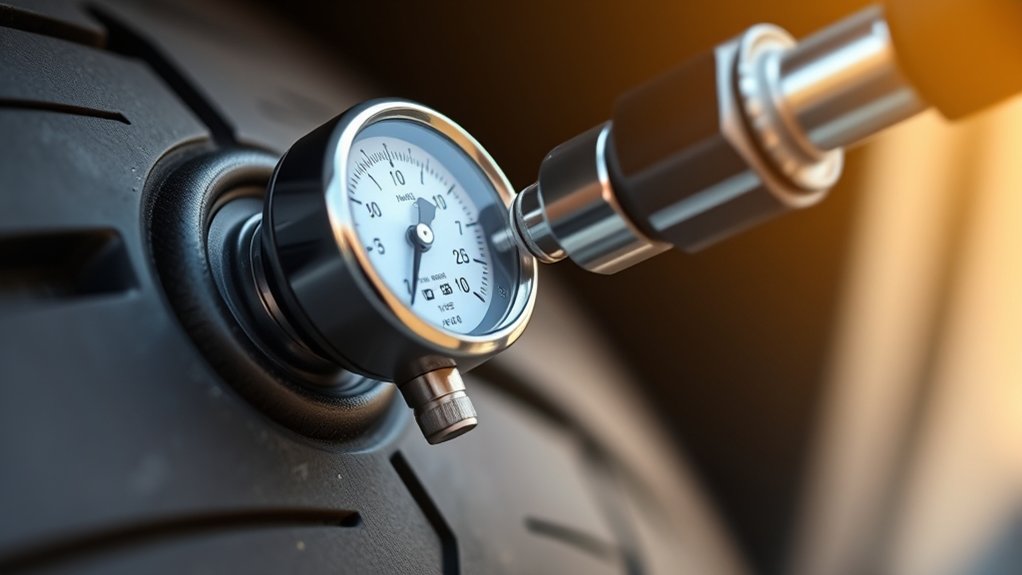 How Does a Tire Inflator Gauge Work Step-by-Step 7 connect secure check protect