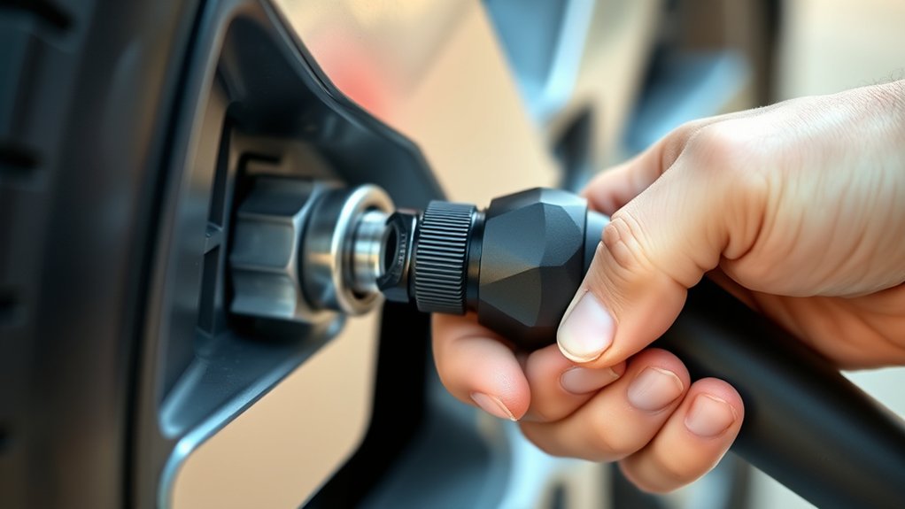 How Does a Tire Inflator Work Step-by-Step 6 connect secure check store