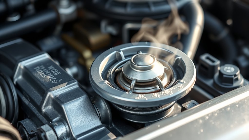 How Does a Car Thermostat Work Step by Step 7 coolant circulates thermostat closed
