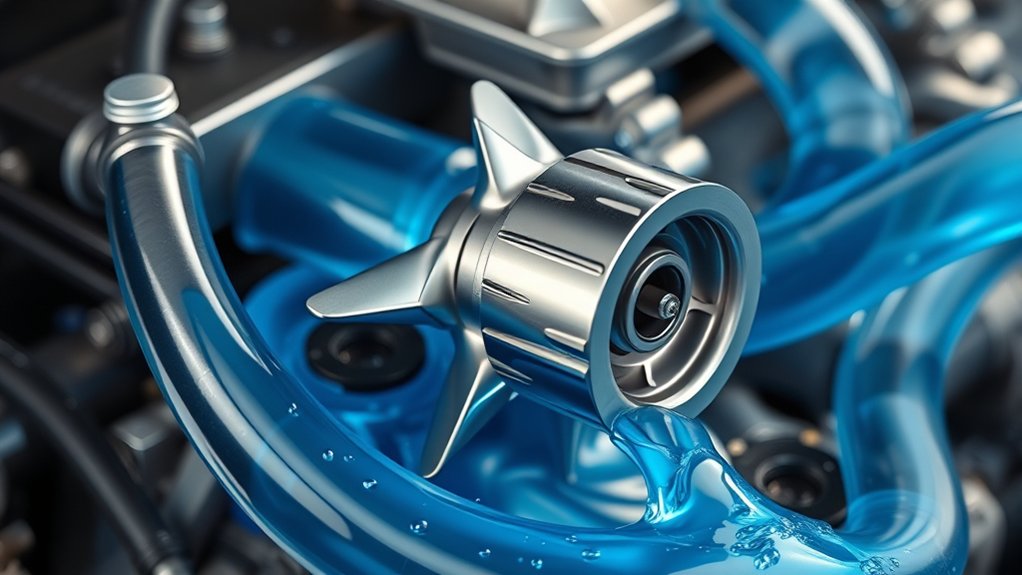 How Does an Automotive Water Pump Work? 6 coolant circulates through engine