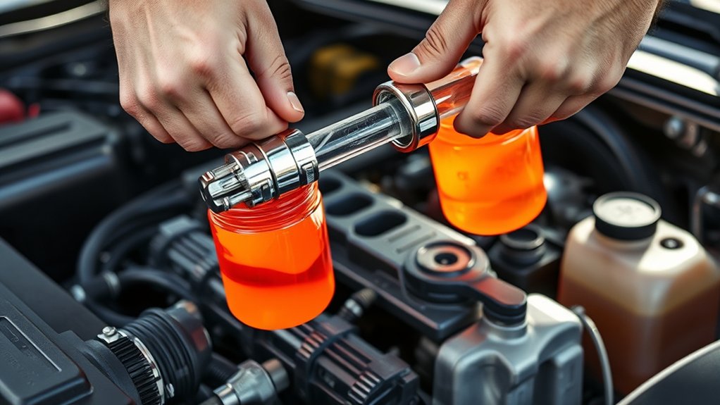 cooling system cleaning process