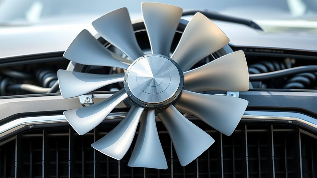 electric radiator fan operation