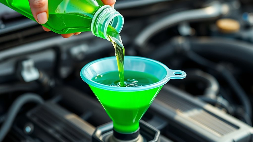guided coolant refilling process ob54x