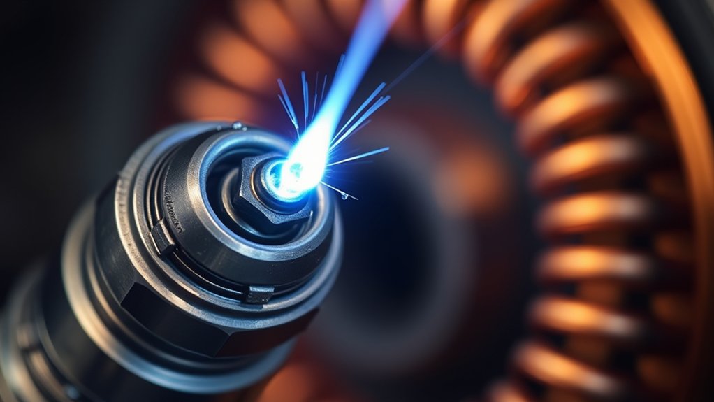 How Does an Iridium Spark Plug Work Step by Step 6 high voltage spark generation