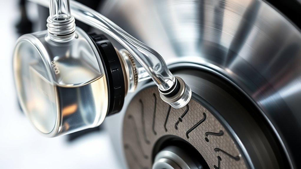 How Does a Ceramic Brake Pad Work Step by Step 7 hydraulic pressure transfers braking force