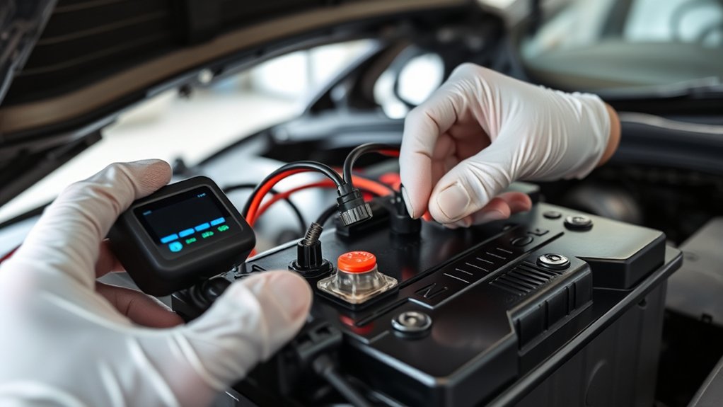 How Does a Car Battery Maintainer Work Step-by-Step 6 inspect clean confirm safety