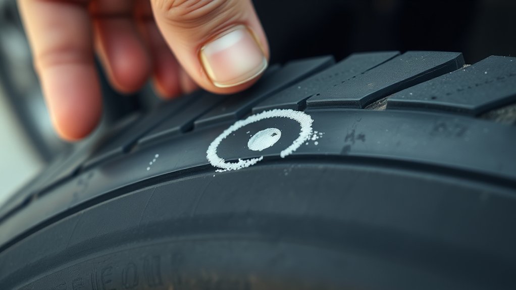 How Does a Tire Patch Kit Work Step-by-Step 7 locate and mark leak
