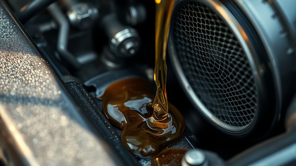 How Does an Oil Filter Work Step by Step 6 oil carries contaminants through passages