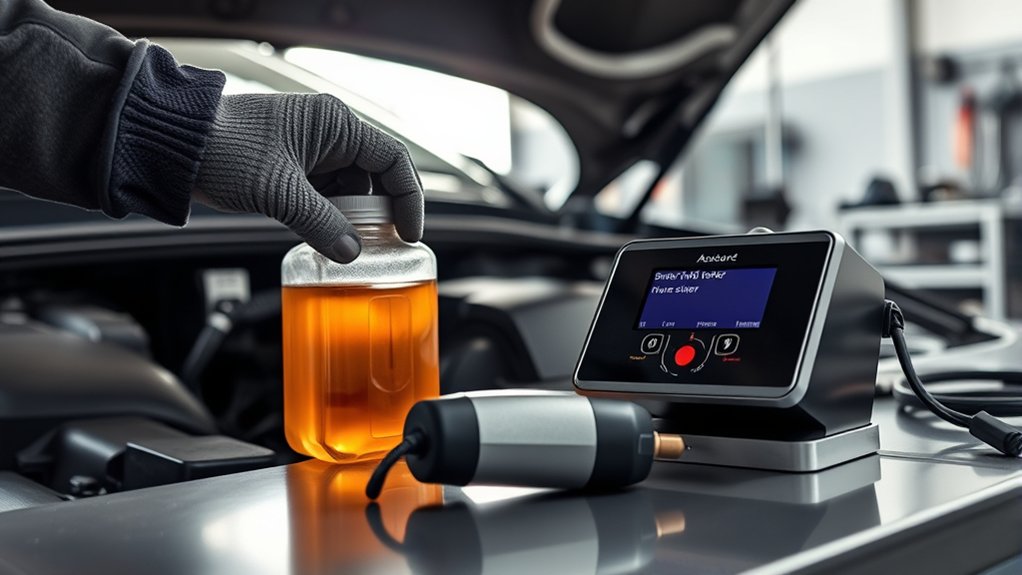 How Does a Brake Fluid Tester Work Step by Step 7 park clean gather turn off