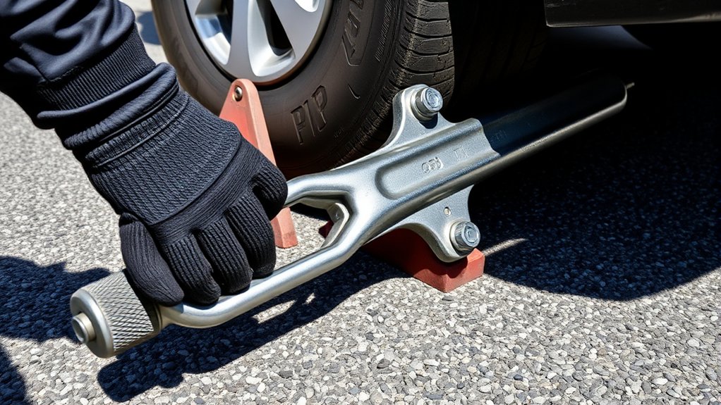 How Does an Automotive Breaker Bar Work Step by Step 7 park stabilize brake secure