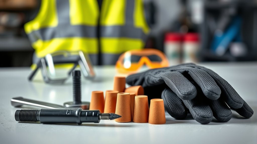 prepare tools and safety gear