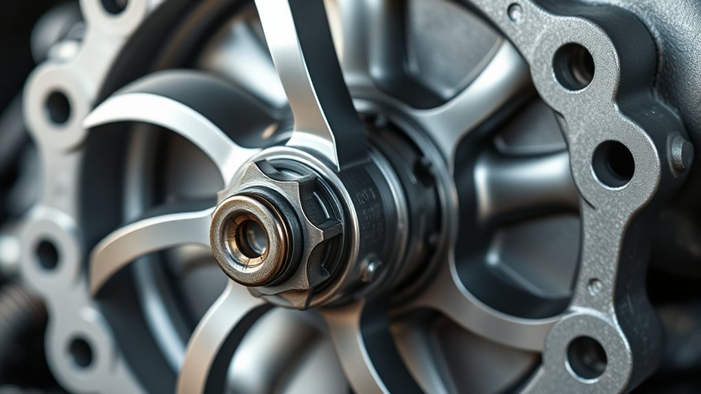 How Does an Automotive Water Pump Work? 7 pump parts housing impeller seals