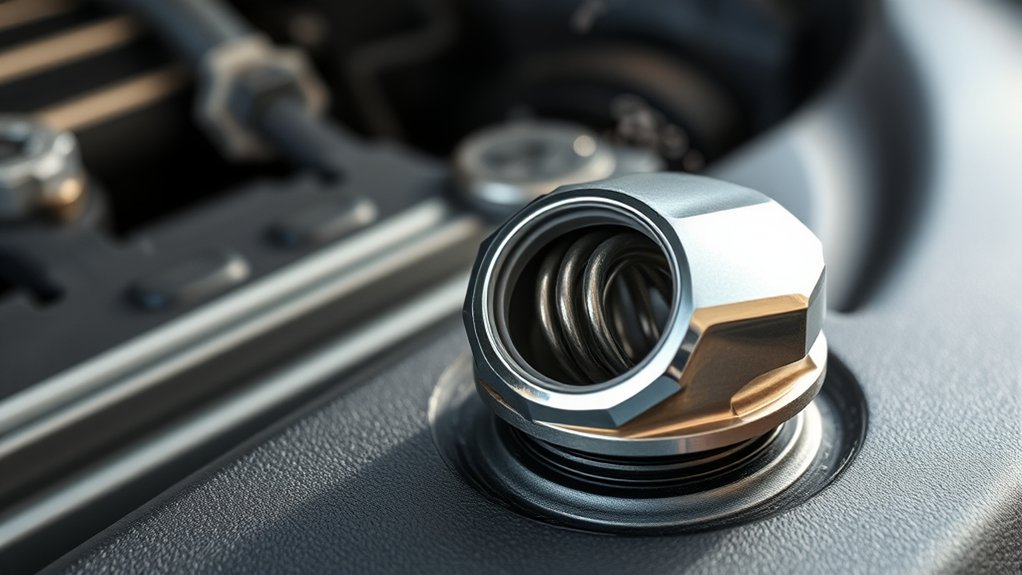 How Does a Radiator Cap Work? 5 radiator cap regulates coolant pressure