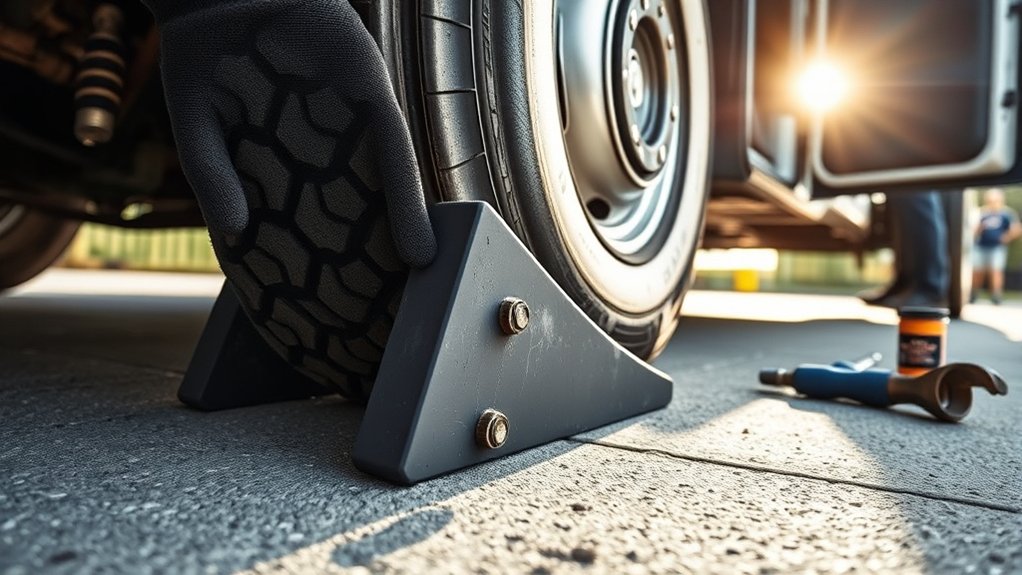 How Does a Wheel Chock Work Step-by-Step 6 select suitable wheel chock