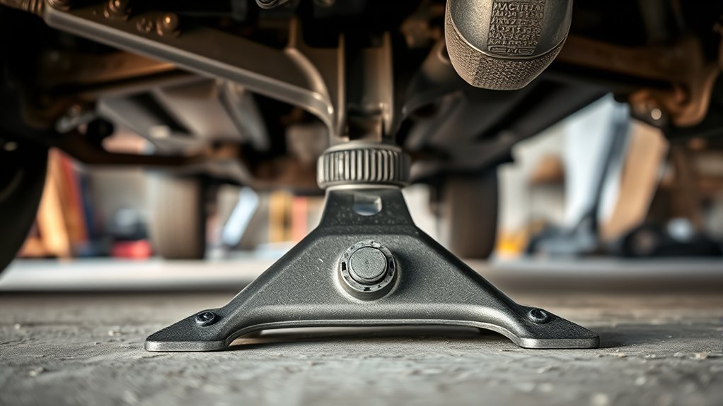 How Does a Jack Stand Work? 6 support point safety lock