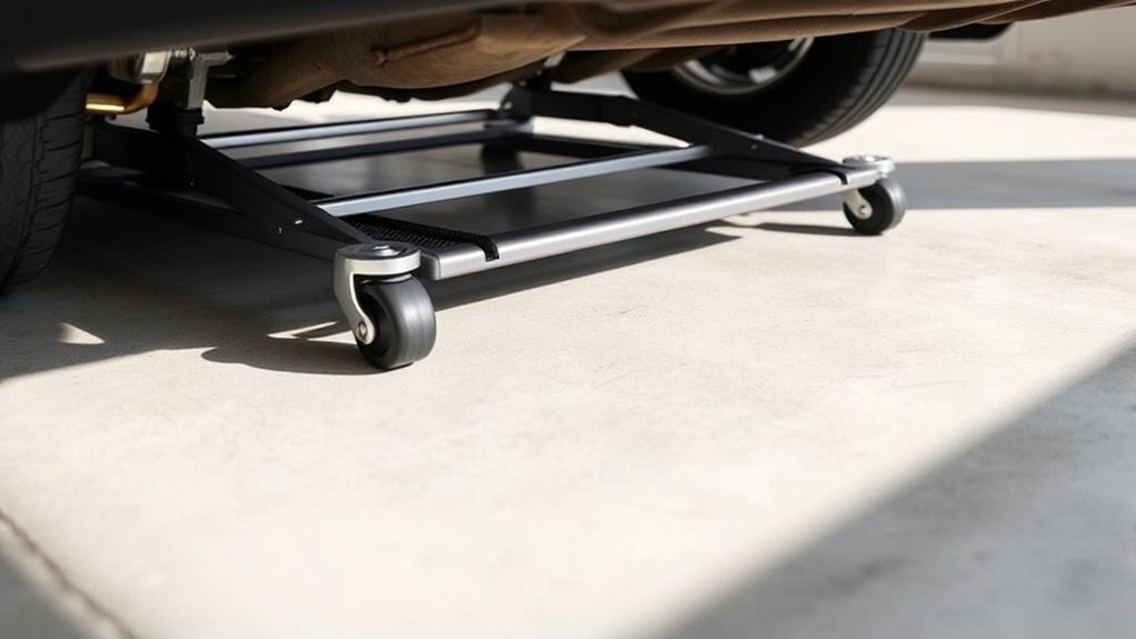 How Does a Mechanic Creeper Work? 6 supports mobility low profile
