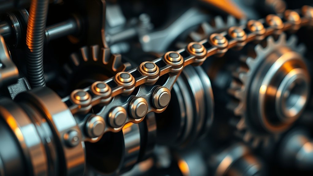 How Does a Timing Chain Work? 6 timing chain engine synchronization