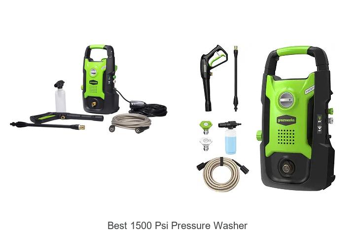best 1500 psi pressure washer