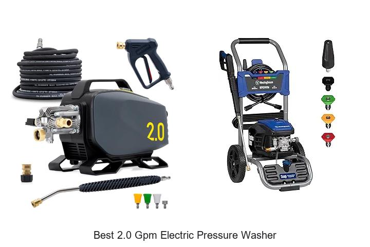 best 2.0 gpm electric pressure washer