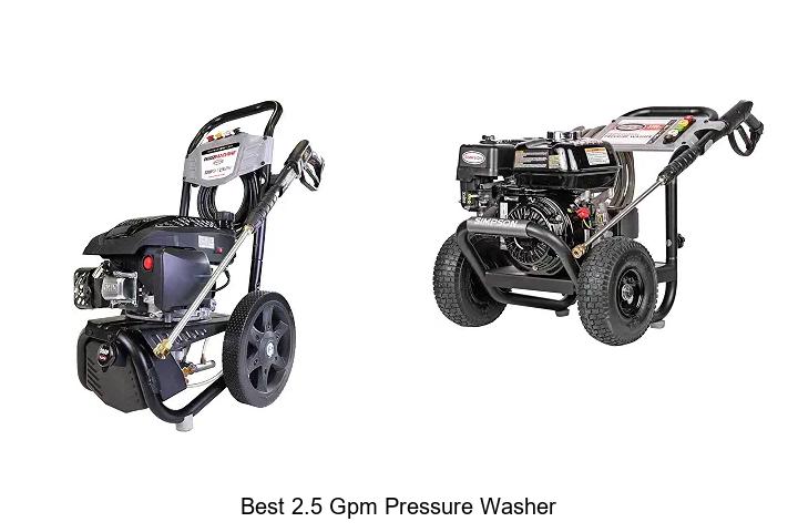 best 2.5 gpm pressure washer