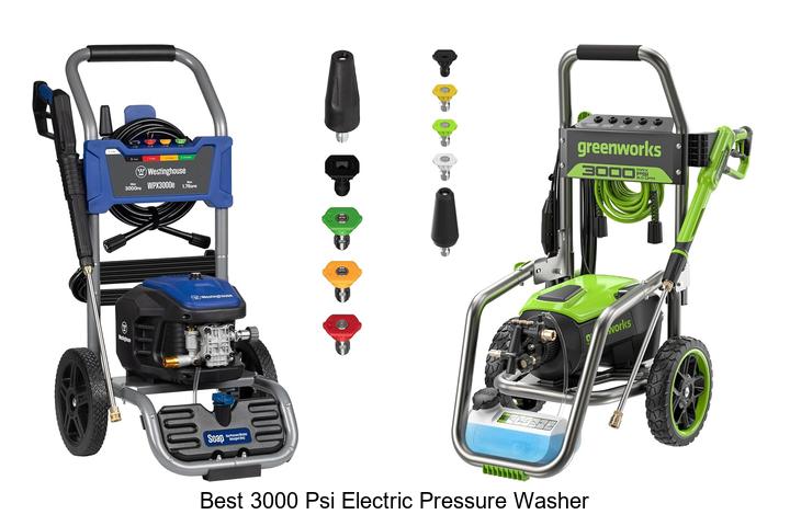 best 3000 psi electric pressure washer