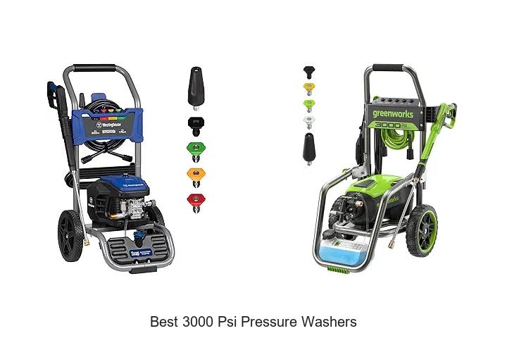 best 3000 psi pressure washers