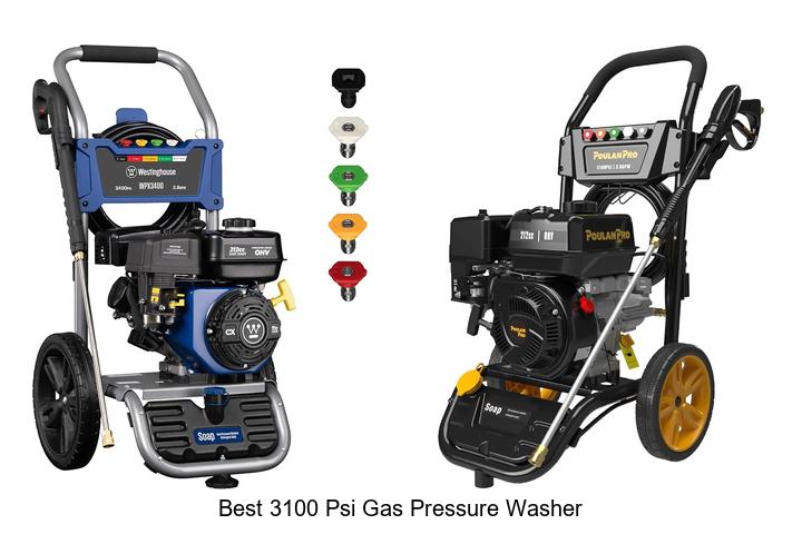 best 3100 psi gas pressure washer