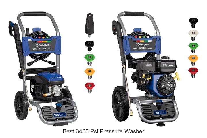 best 3400 psi pressure washer