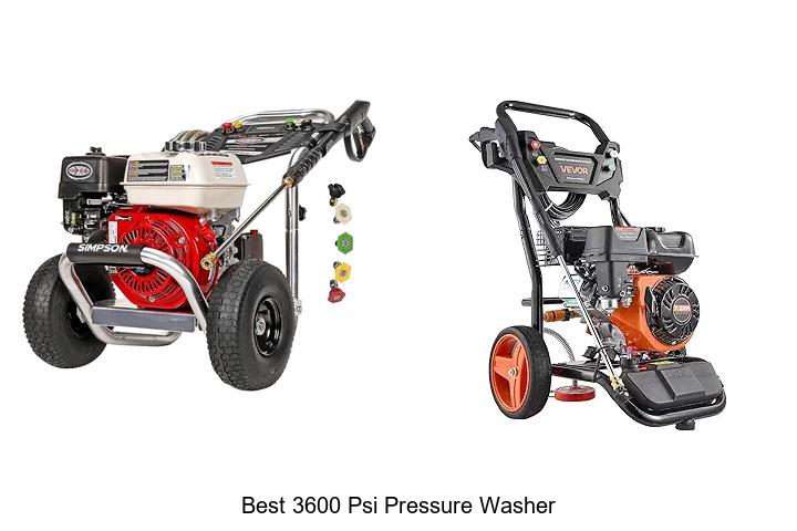best 3600 psi pressure washer