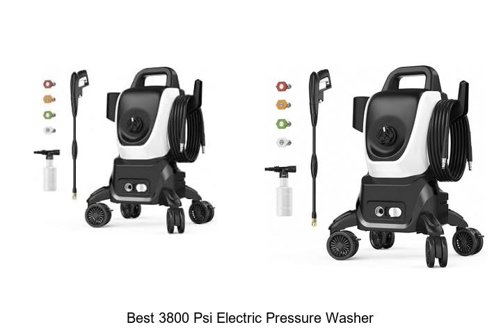 best 3800 psi electric pressure washer