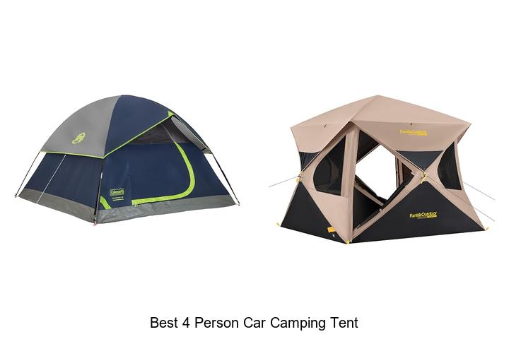 best 4 person car camping tent