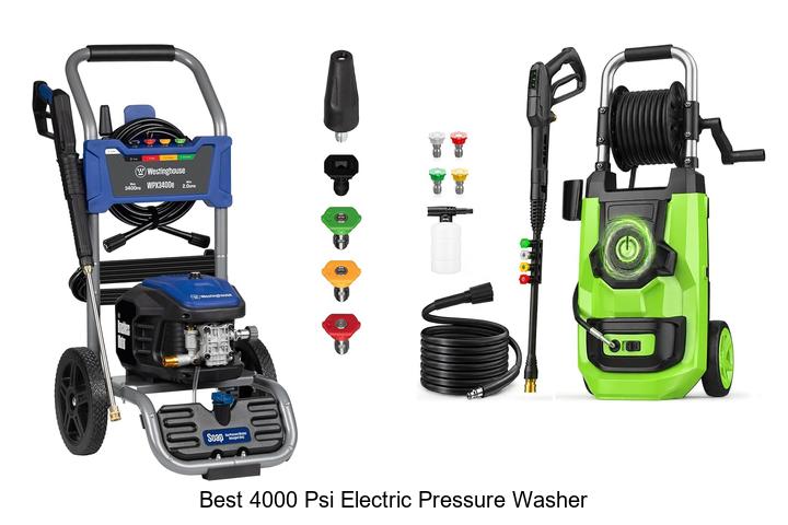 best 4000 psi electric pressure washer