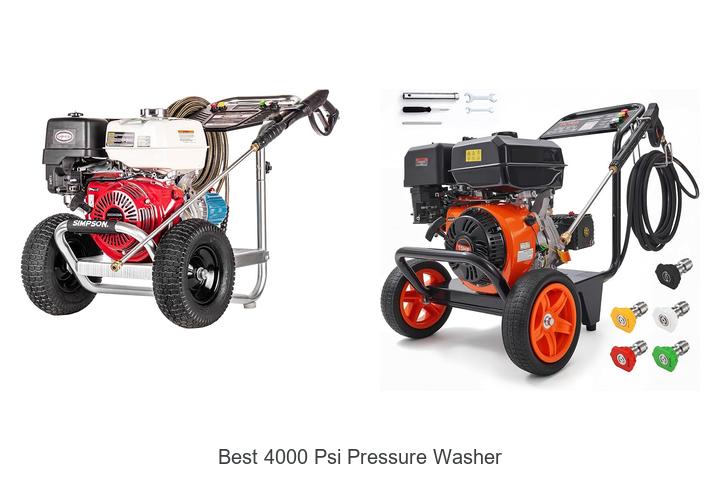 best 4000 psi pressure washer