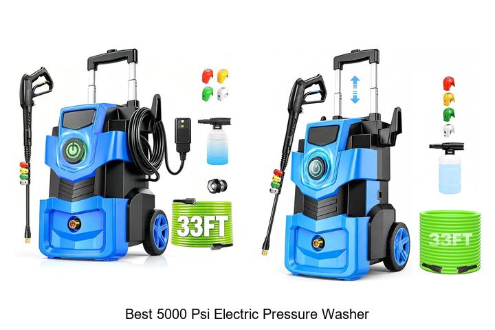 best 5000 psi electric pressure washer