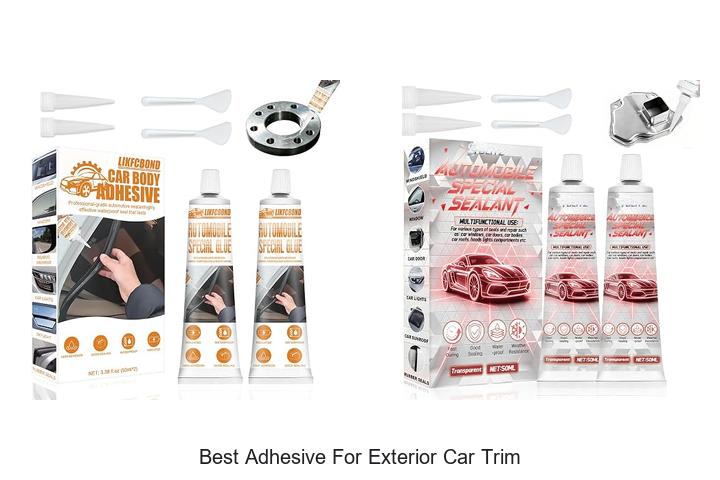 best adhesive for exterior car trim