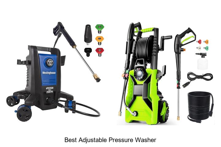 best adjustable pressure washer