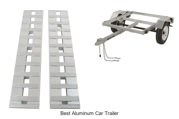 best aluminum car trailer