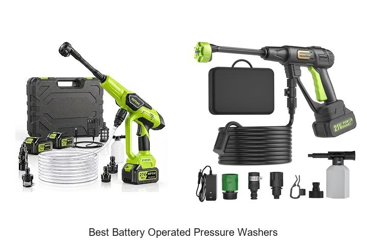 best battery operated pressure washers