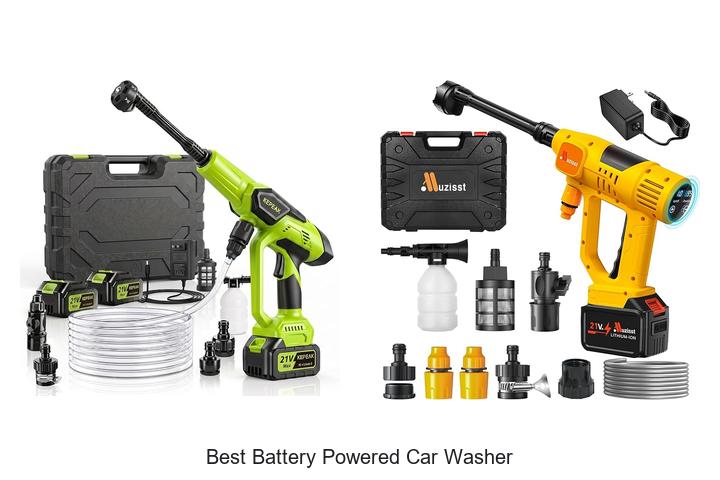 best battery powered car washer